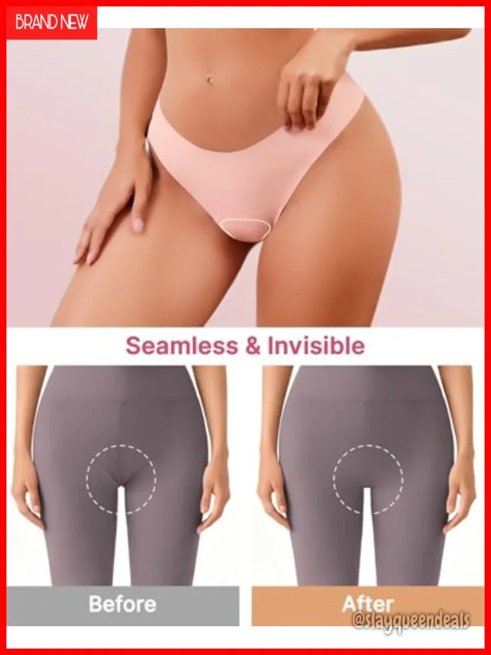 N/A seamless thongs